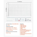 Wide Retractable Baby And Pet Gate