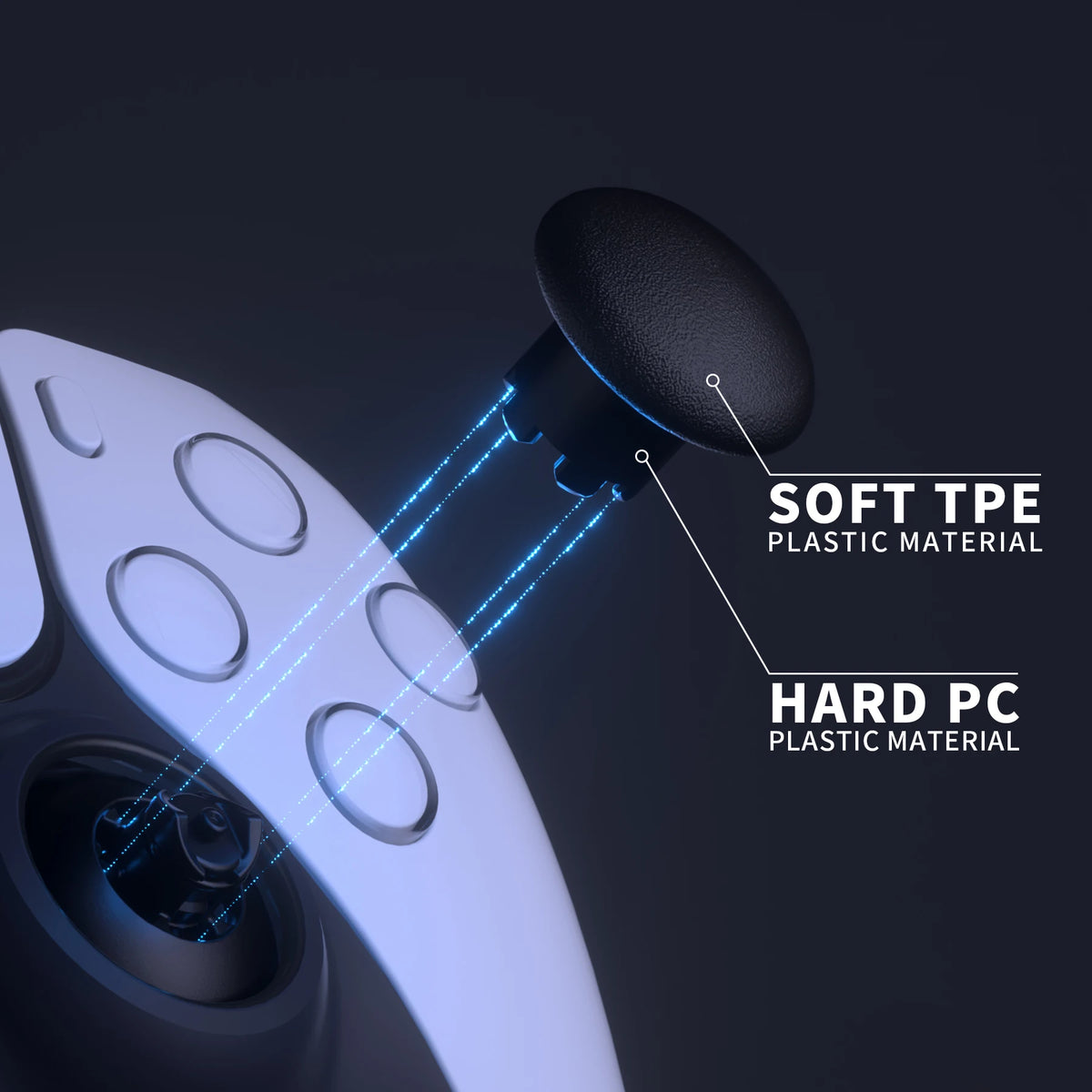 Extremerate Swappable Thumbsticks Ps/edge