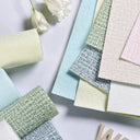 Waterproof Linen Wallpaper for Bathrooms