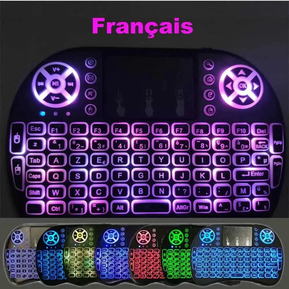 All-In-One Air Mouse Keyboard for TV PCs — Spanish