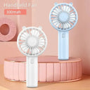 Portable Handheld Fan - Rechargeable Quiet Cool