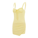 Hirigin Sexy Women Sleeveless Bodycon Mini Dress Summer