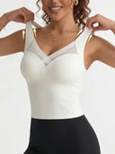 Mesh Wireless Seamless Bra