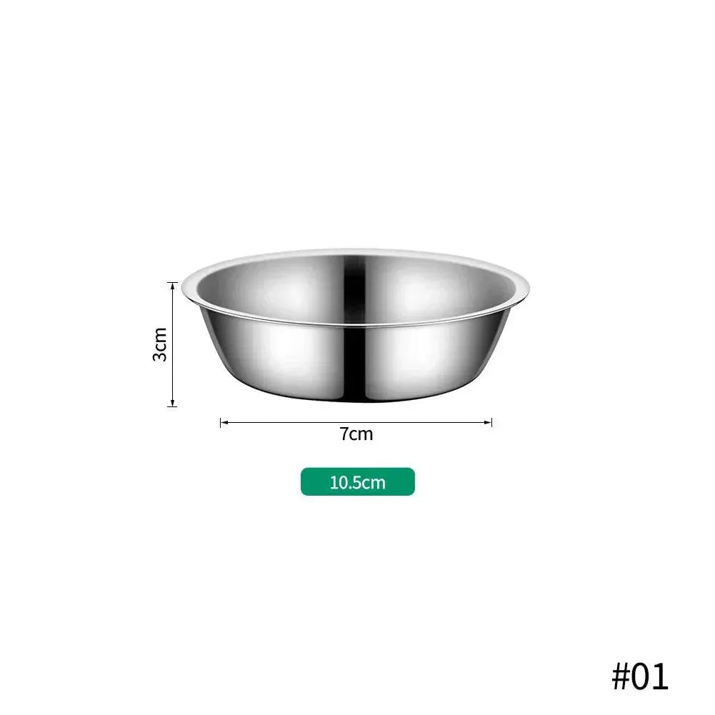 Stainless Steel Large Pet Feeder Bowl Durable and Safe