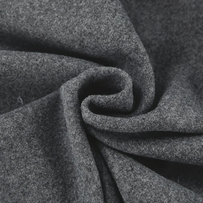 Gray Loose Fashion Jacket