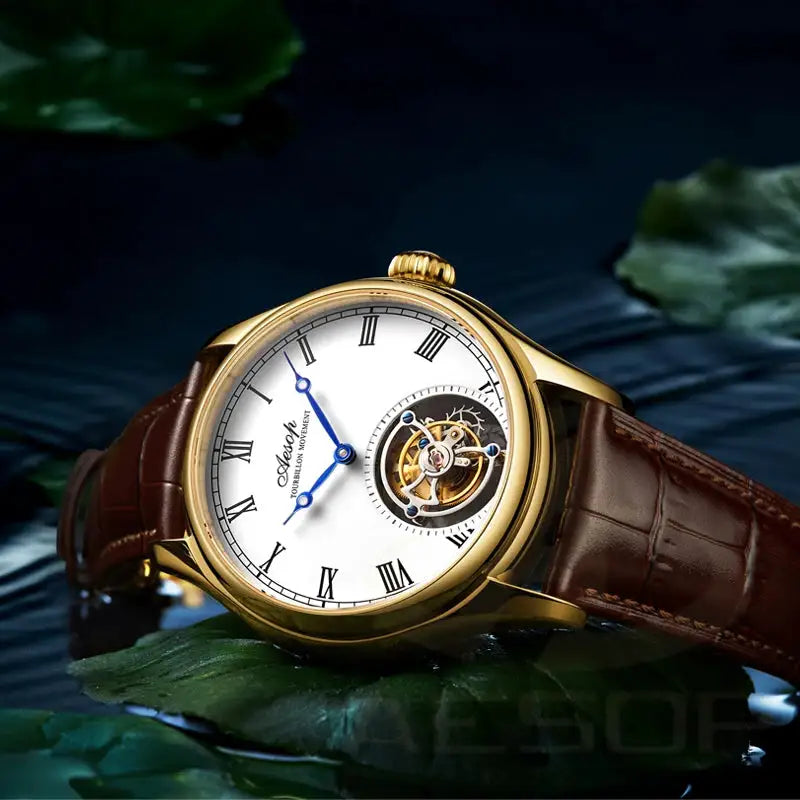 Luxury Tourbillon Skeleton Watch Men — product image 5