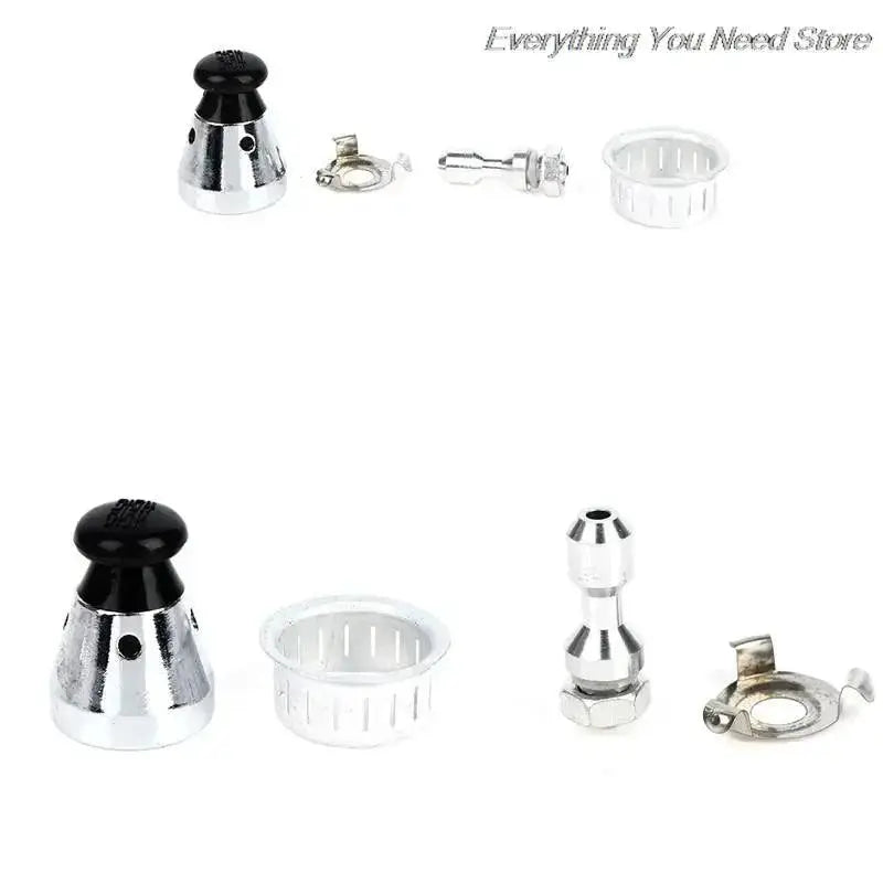 4 Piece High Pressure Cooker Exhaust Valve Kit Aluminum