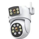 Smart Outdoor Security Camera With AI Dual Lens
