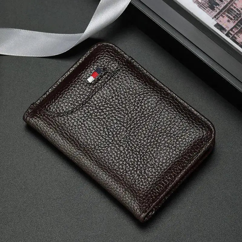 Men's Card Holder Slim Mini Wallet PVC Unisex Card Storage