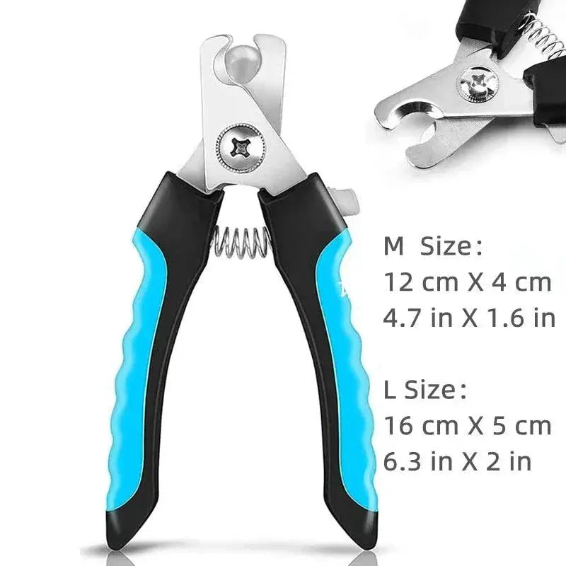 Pet Nail Clipper Professional Stainless Steel Grooming Tool