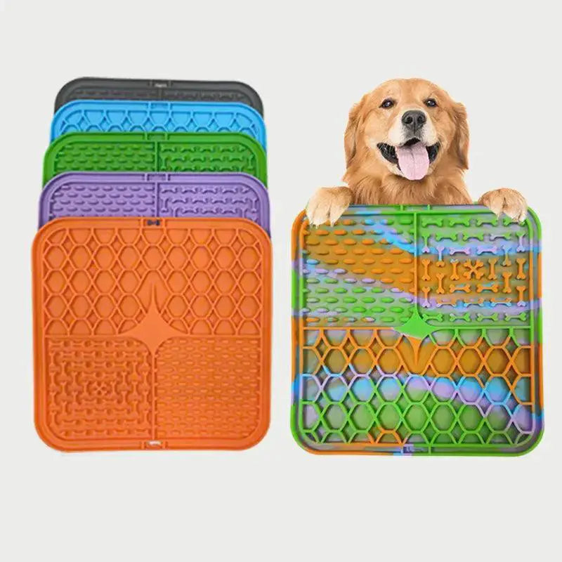 Silicone Dog Feeder Mat Slow Feeding And Distraction