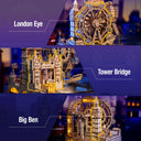Robotime London City Marble Run Wooden Puzzle