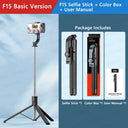 F15 Selfie Stick - Bluetooth Remote For Stunning Vlogs