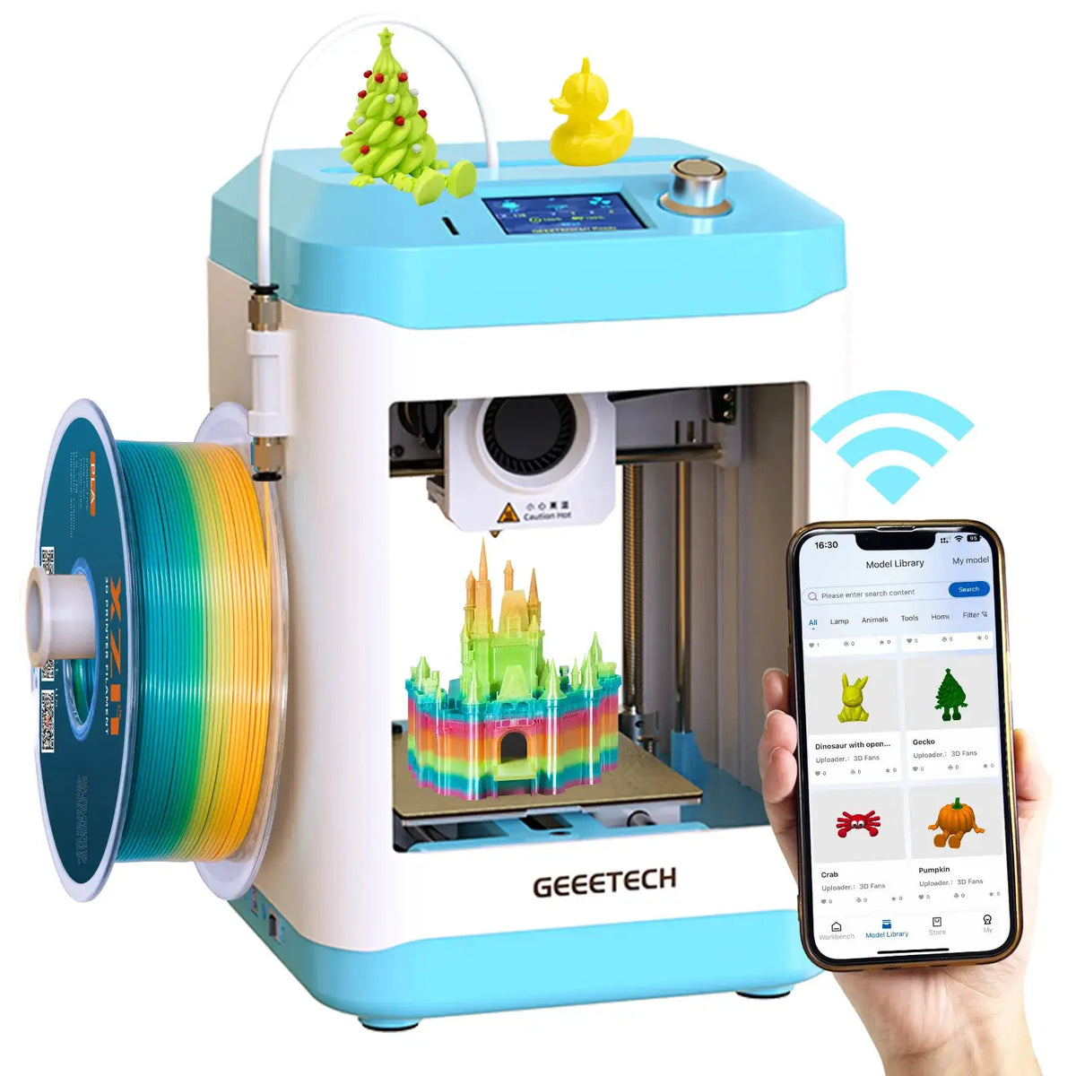 Geeetech M1 Smart Auto Level 3D Printer — M1 NO Wifi Australia — product view 7
