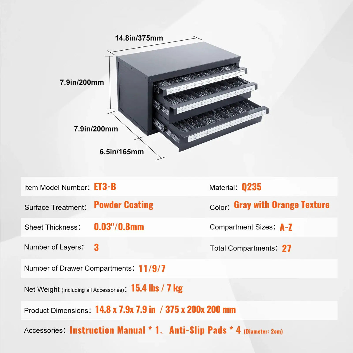Steel Drill Bit Dispenser Cabinet — product view 9