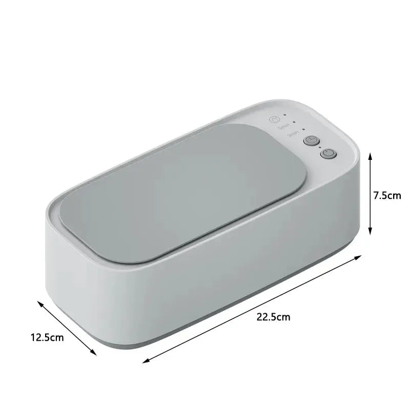 Multi Functional Glasses Cleaner 3 Gear Ultrasonic Timing