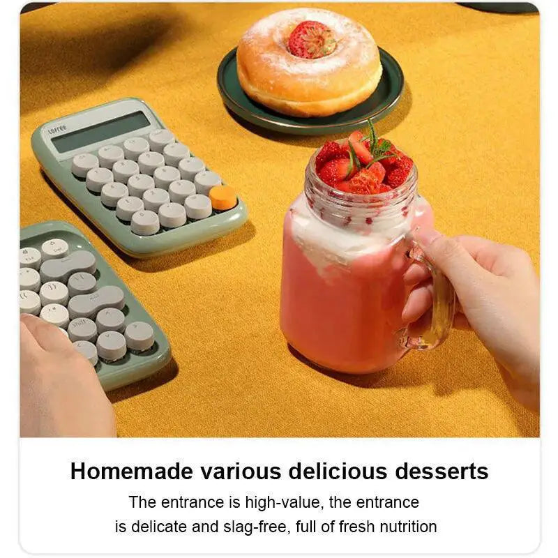 Electric Handheld Blender 6 Blades Smoothie Maker Pro