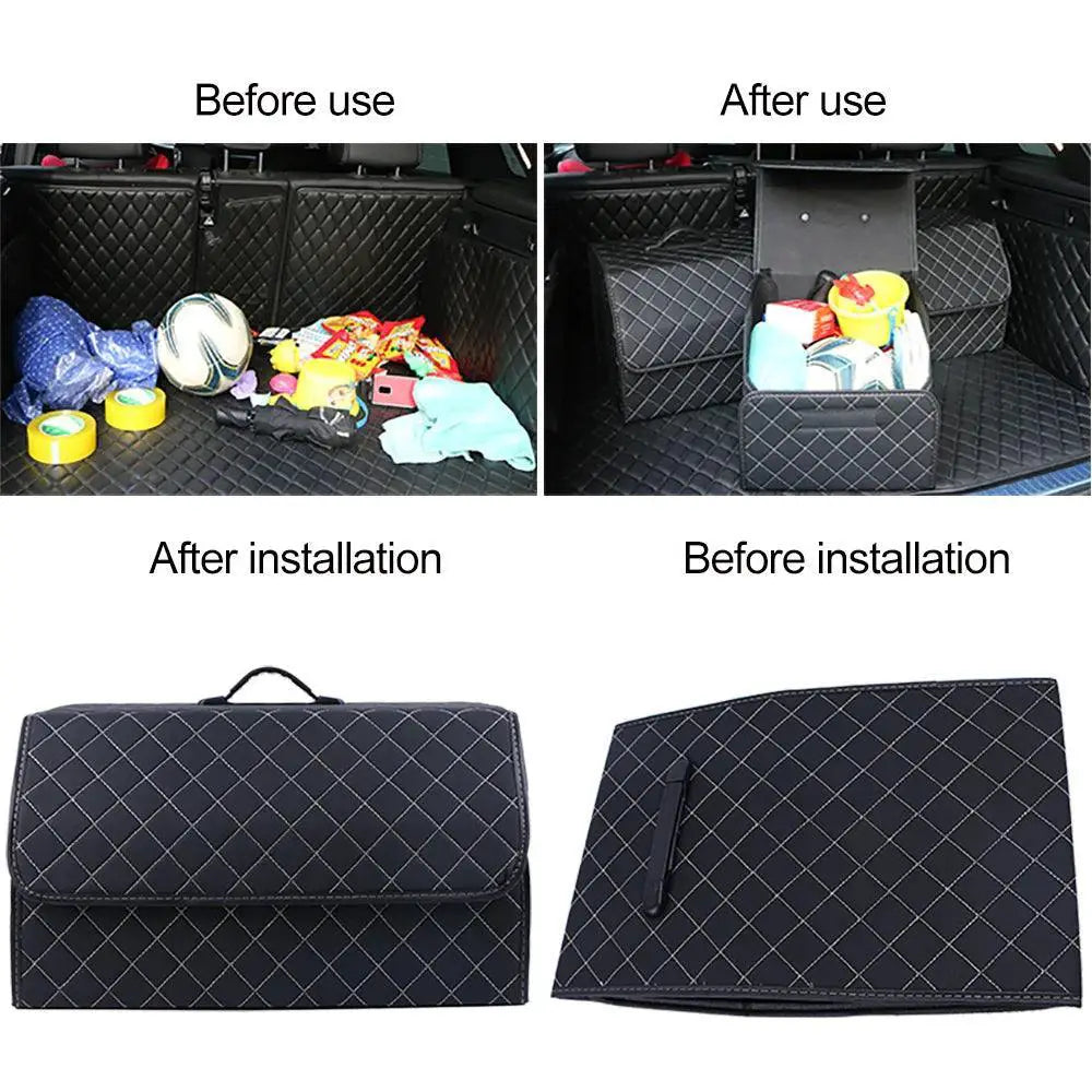 Car Trunk Organizer Spacious Multiuse Storage Solution