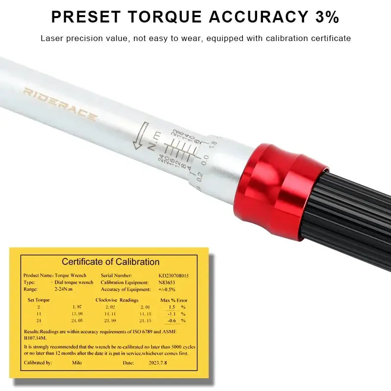 Precise Torque Wrench Set for Bikes — product view 17