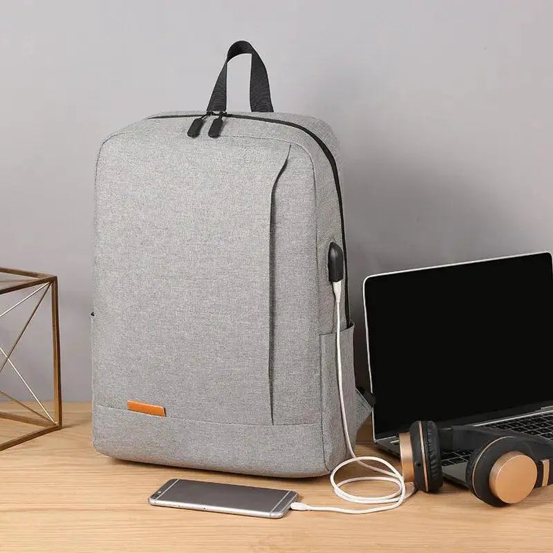 Lightweight USB Charging Schoolbag Backpack For Travel