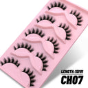 3D Fluffy Wispy False Eyelashes for a Natural Look