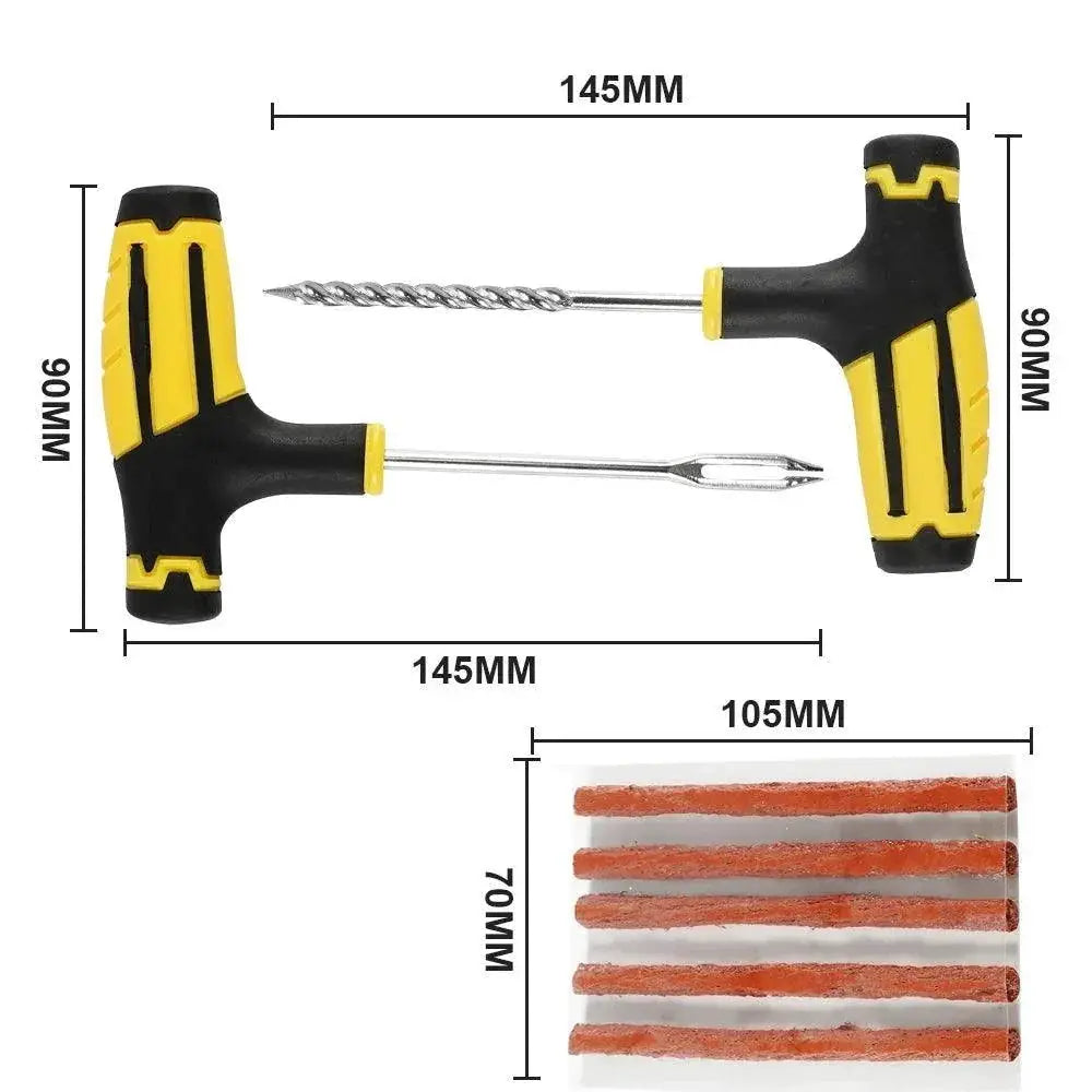 Ultimate Tubeless Tire Repair Kit For Trucks And Bikes