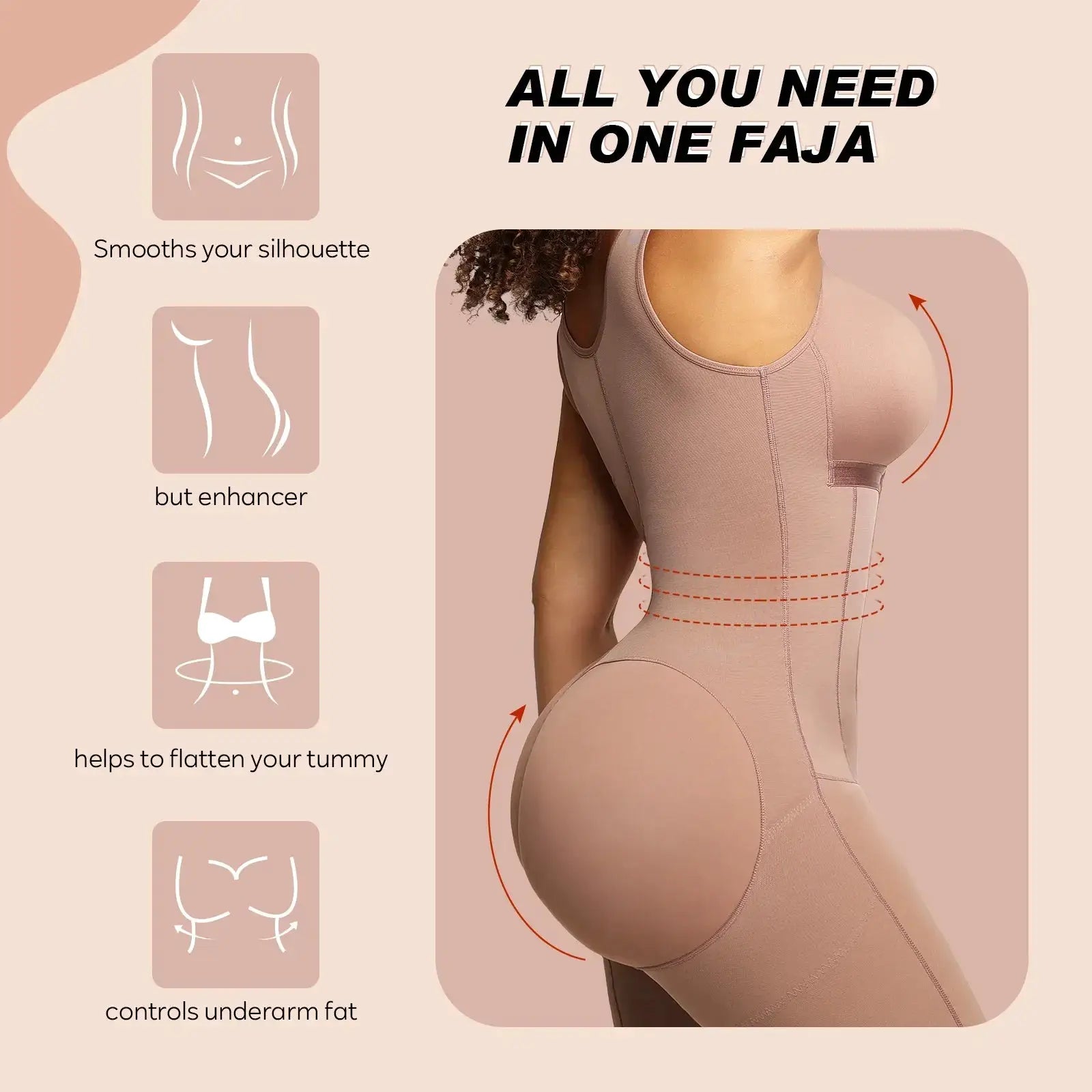 Fajas Colombianas Stage 2 Postpartum Girdle Shapewear