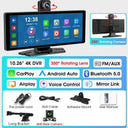 Crystal Clear 4K Dash Cam for Drivers with CarPlay