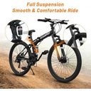Inch Folding Mountain Bike Adult