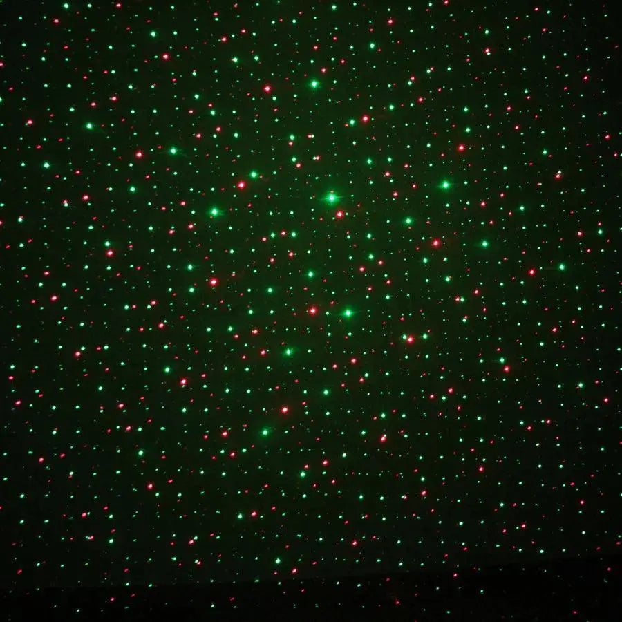 Compact 2in1 RG Laser Projector For DJ Parties Light