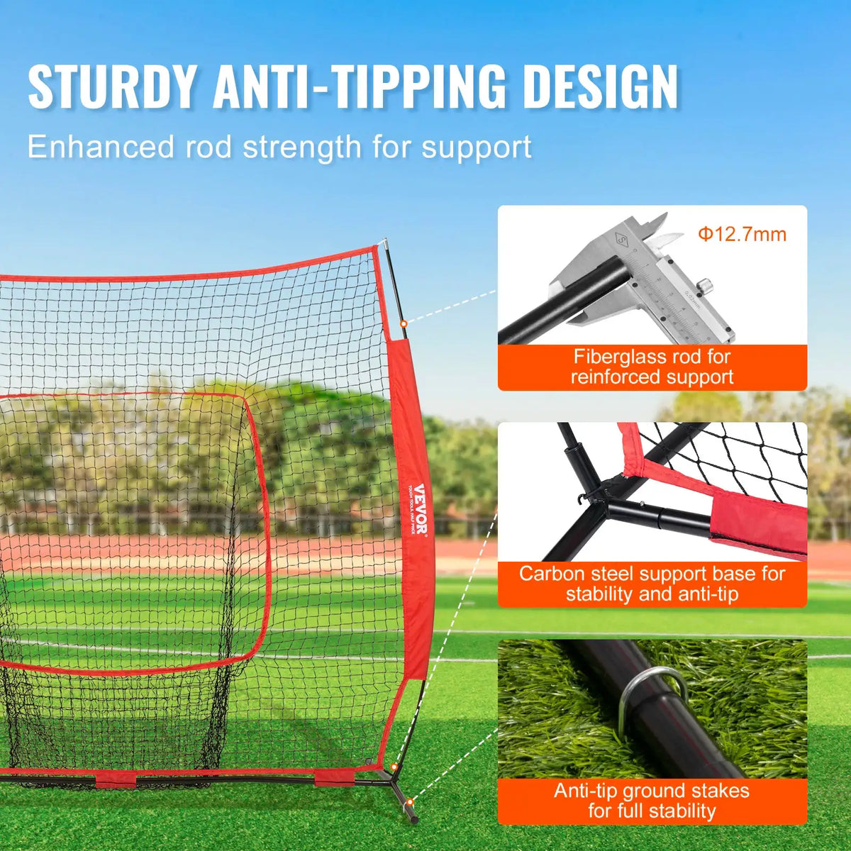Portable Baseball Practice Net — product image 3