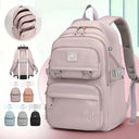 Spacious Waterproof Nylon Backpack for Students Travelers