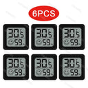 6-10PCS Mini LCD Digital Thermometer Hygrometer Indoor Room Temperature Humidity Meter Sensor Gauge Weather Station