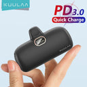 Mini 5000mAh Fast Charge Power Bank for iPhone Samsung