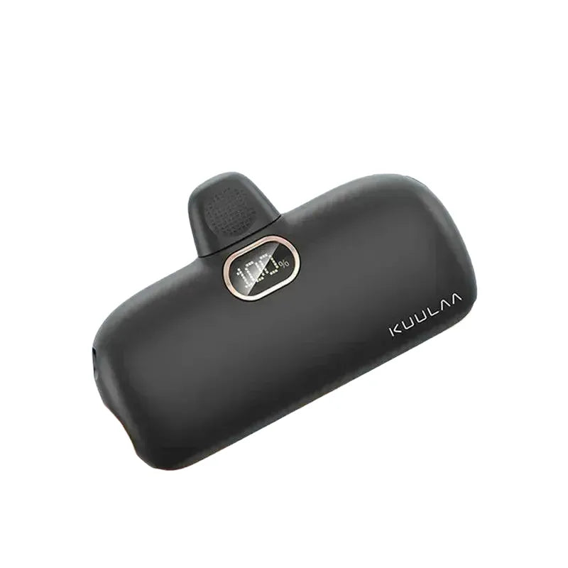 Fast Charge Power Bank for iPhone Users — Type-C Black