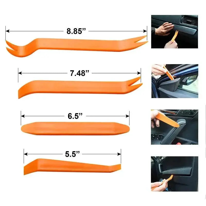 Car Trim Removal Tool Set Interior Pry Bar Kit Pro