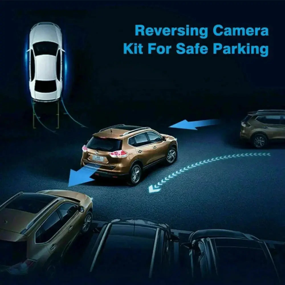 European LED License Plate Rearview Camera For Truck SUV Camper Night Vision - stepyours.com