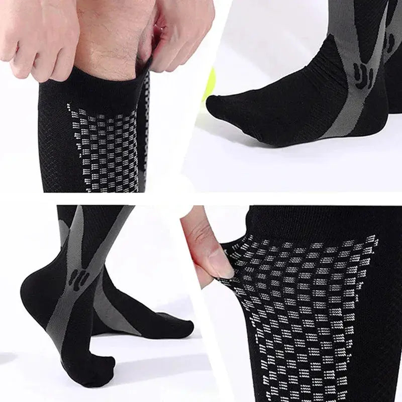 Performance Boosting Compression Socks for Golf and Rugby