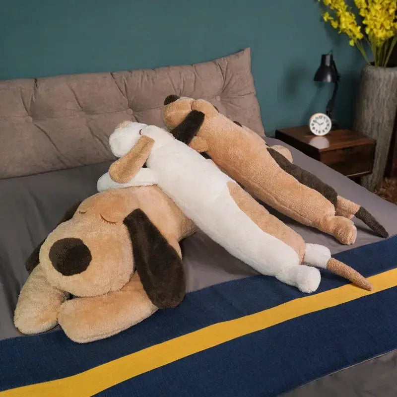 Soft Kawaii Dog Plush Pillow Doll For Kids Sleep Gift