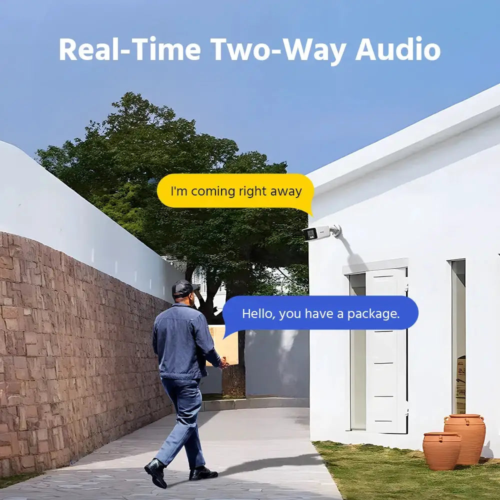 ANNKE 180° Camera Outdoor 8MP 4K Dual Lens Surveillance Camera System Night Vision Human Detection Security 8CH 12MP CCTV NVR