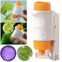Handheld Microscope Mini Pocket Microscope Kit 60-120x LED
