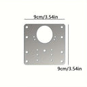 10Pc Cabinet Hinge Repair Plate Kit for Cupboard Door Hardware