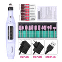 Nail Drill: Portable Professional Electric Nail Drill Machine Set