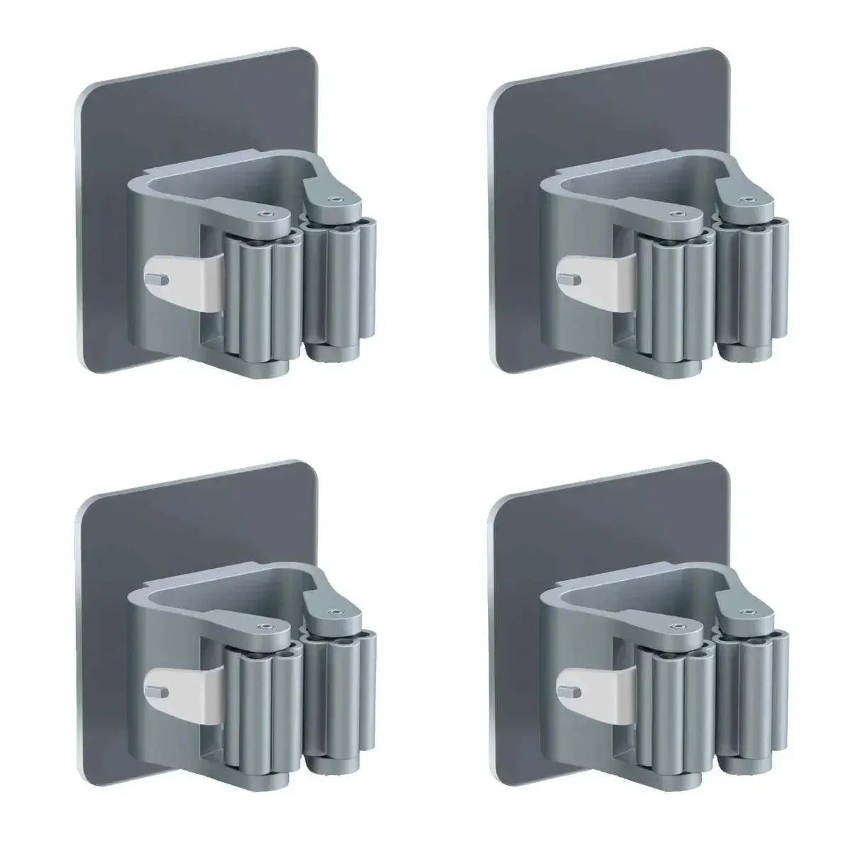 Home Bathroom Storage Rack Hooks Mop Organizer Waterproof