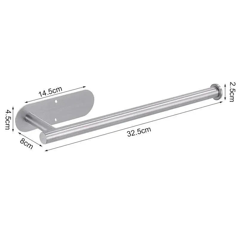 Stainless Steel Paper Towel Holder Easy Install Rustproof