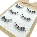 High-Quality Reusable Synthetic Mink Eyelashes Bulk Pack