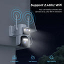 Solar Outdoor Security Camera for Homes