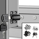 Sliding Door Lock Set - Child Safety Guard