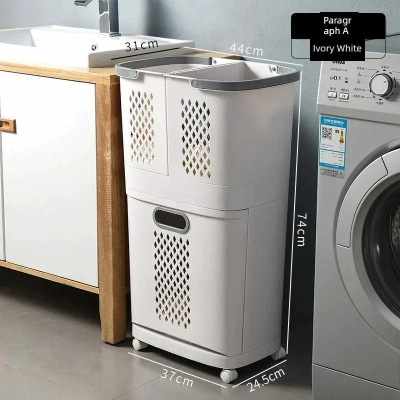 Xingyou Large Size Laundry Basket for Home Bathroom Storage