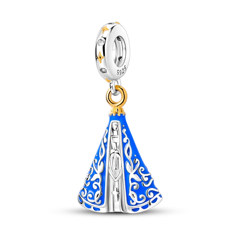 Bangle Bracelet Virgin Mary Charm